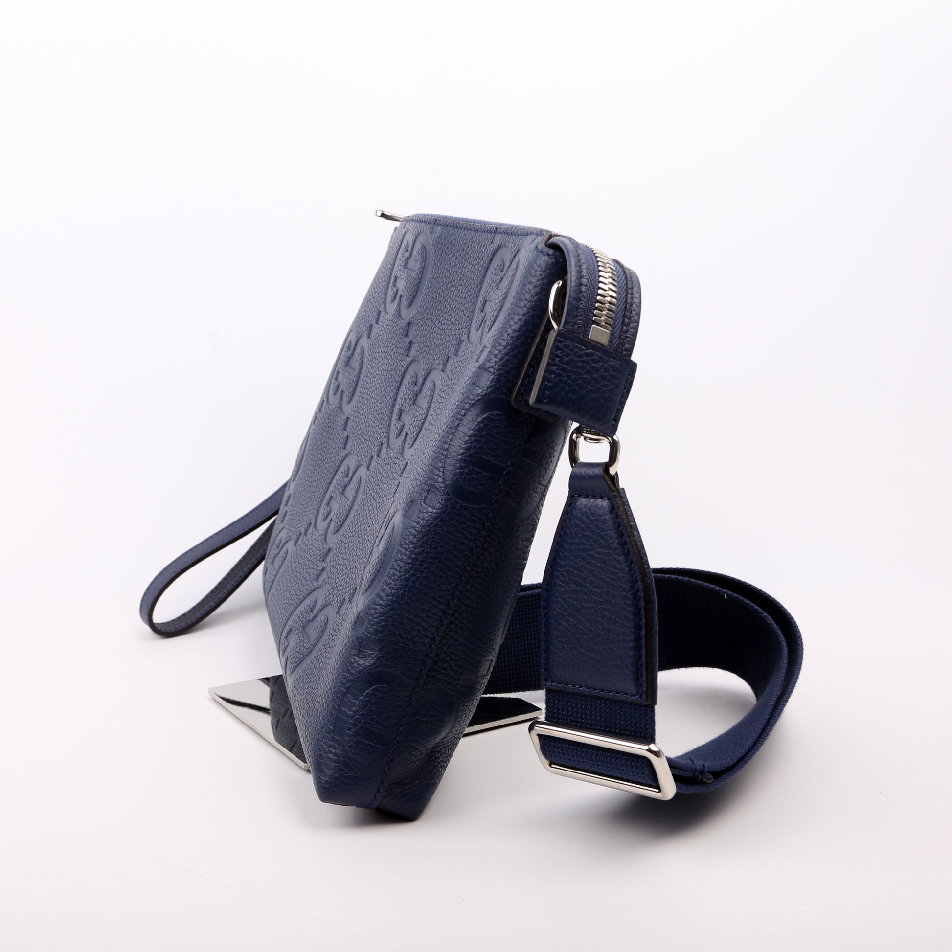 Gucci 696009 Jumbo GG Messenger Blue Bag
