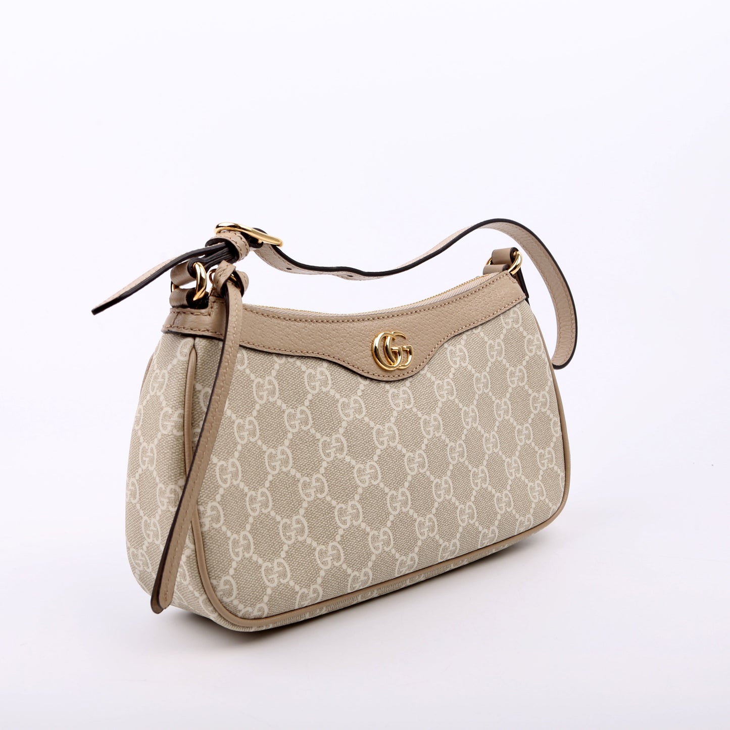 Gucci 735145 Ophidia GG Small White Bag