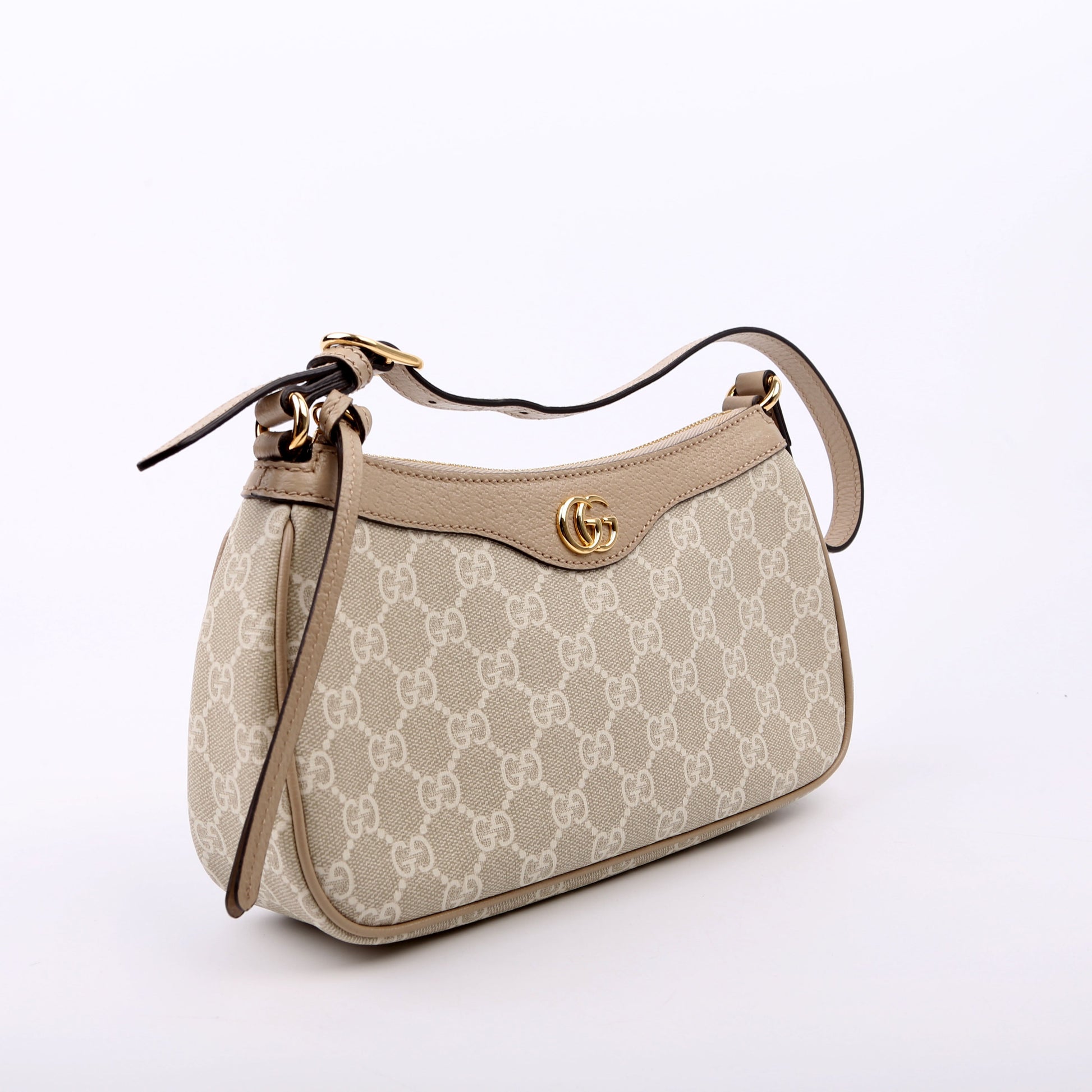Gucci 735145 Ophidia GG Small White Bag