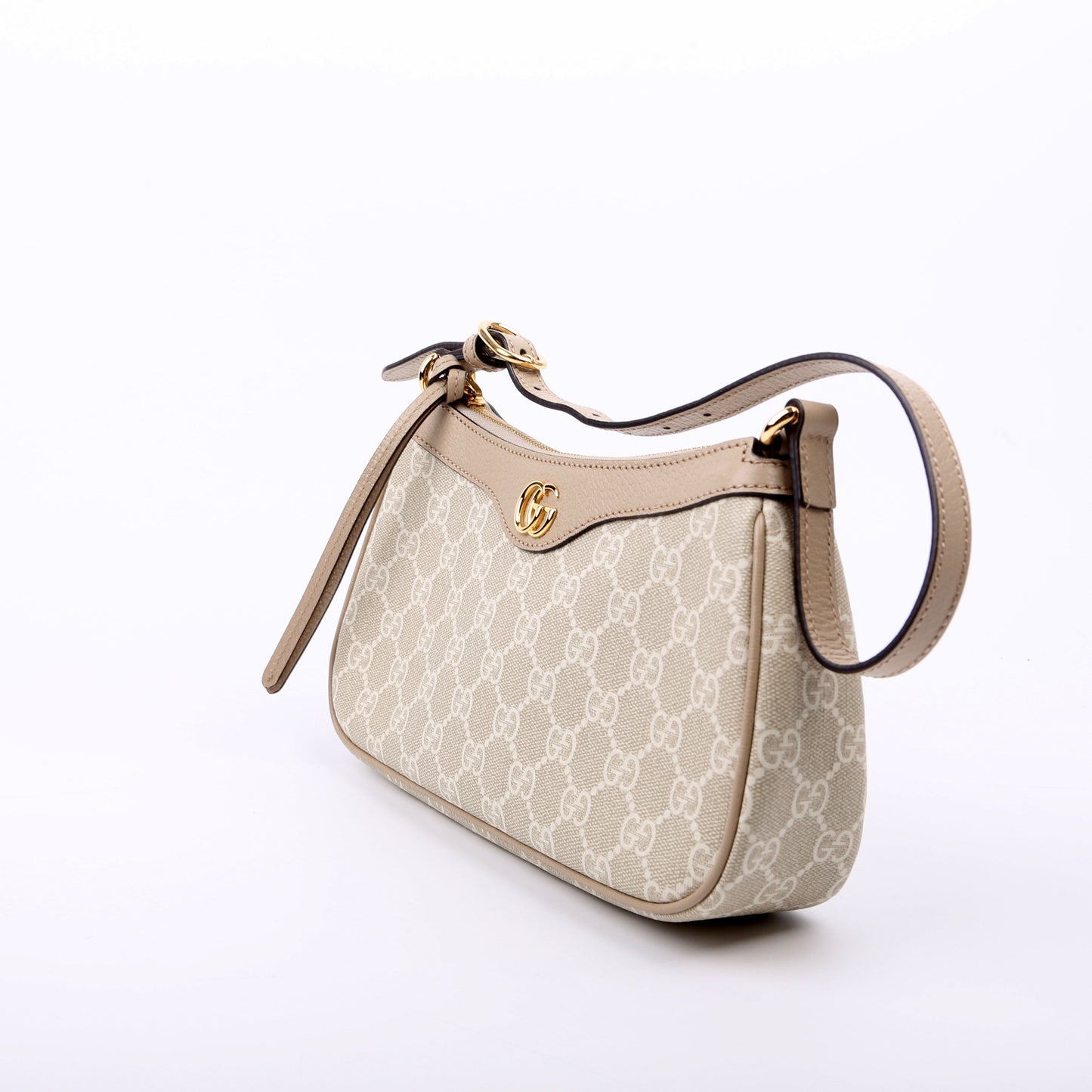 Gucci 735145 Ophidia GG Small White Bag