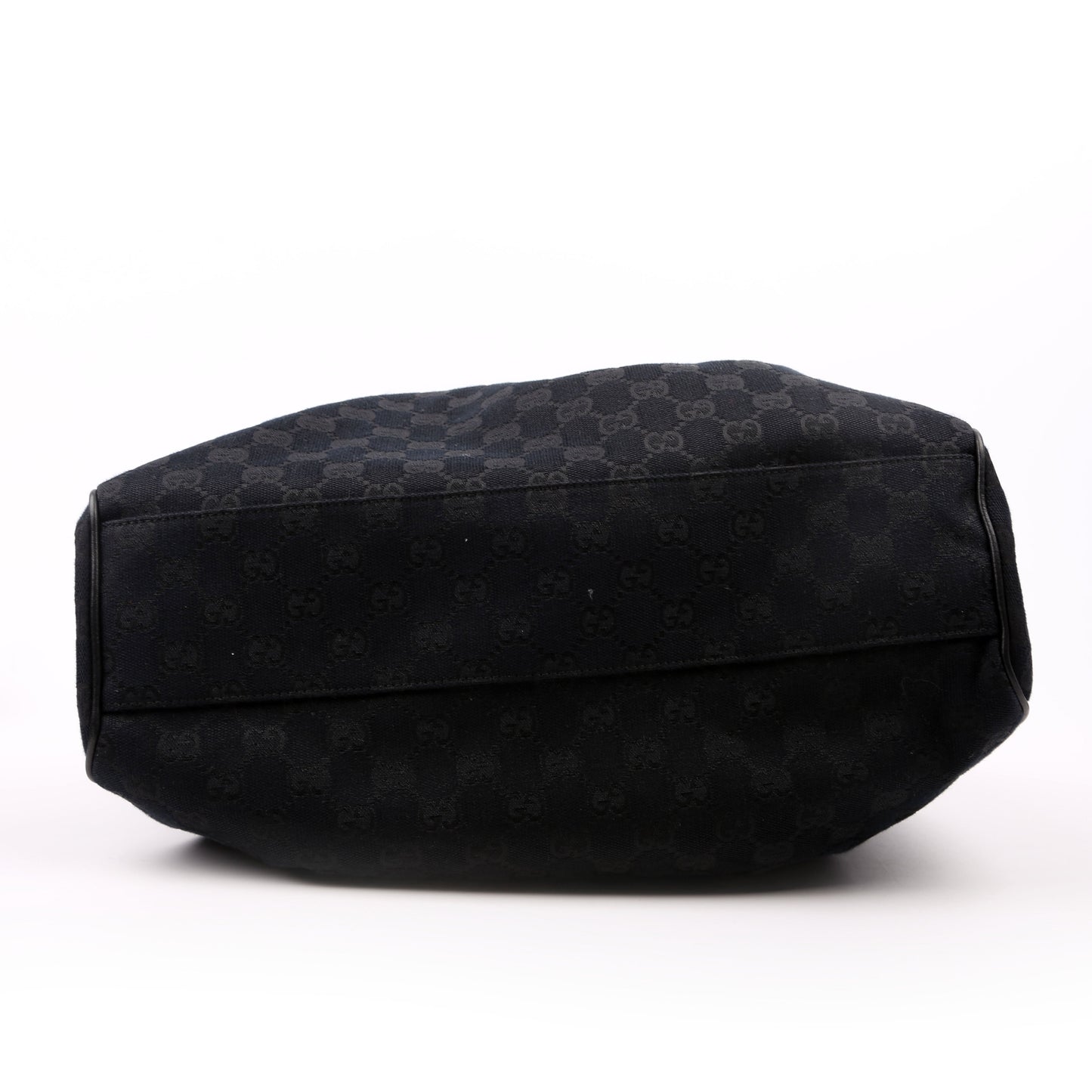 Gucci 211944 Sukey GG Canvas Medium Black Bag