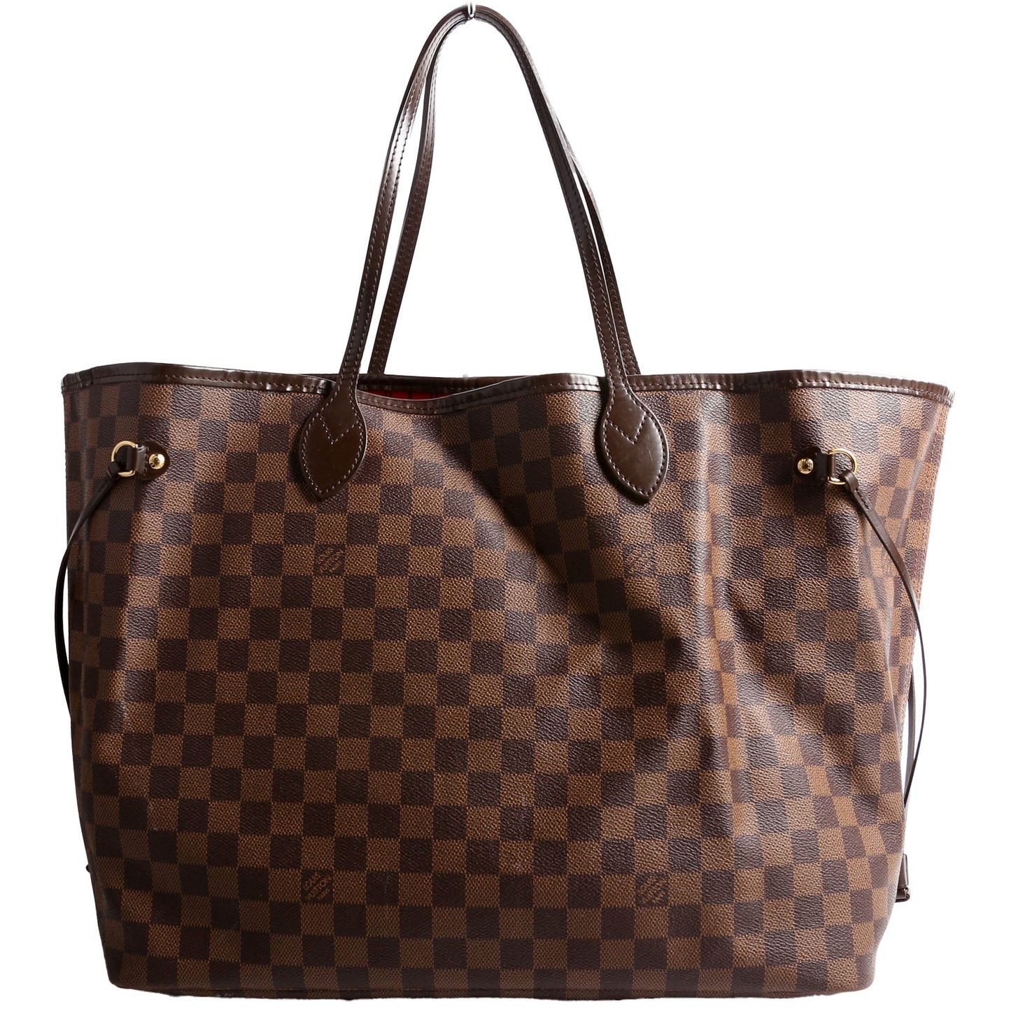 Louis Vuitton Neverfull GM Damier Ebene Red