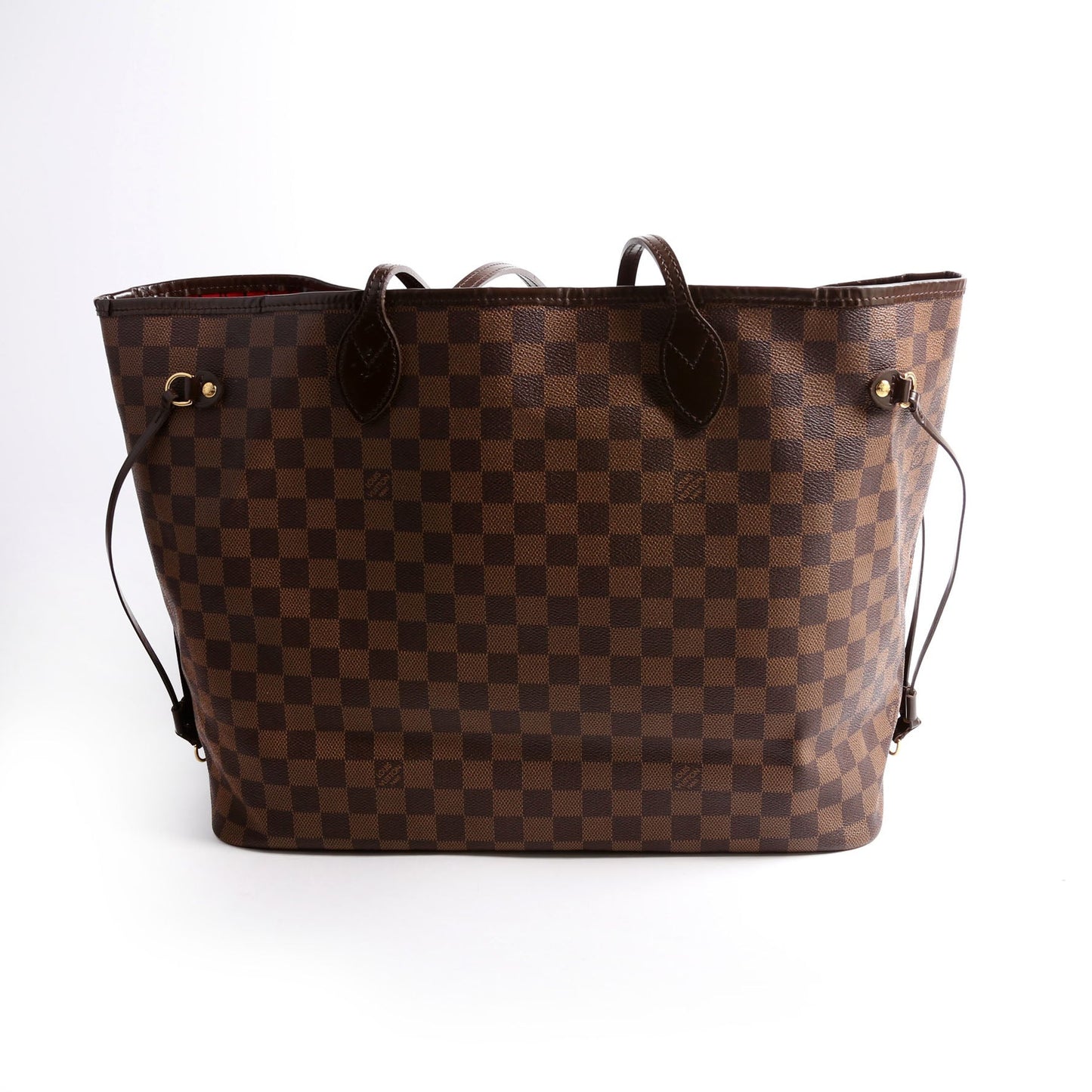 Louis Vuitton Neverfull GM Damier Ebene Red