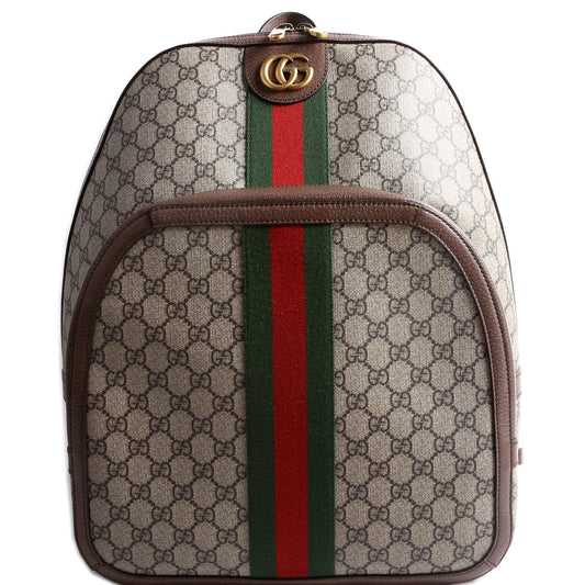 Gucci 547967 GG Supreme Ophidia Backpack Medium Bag