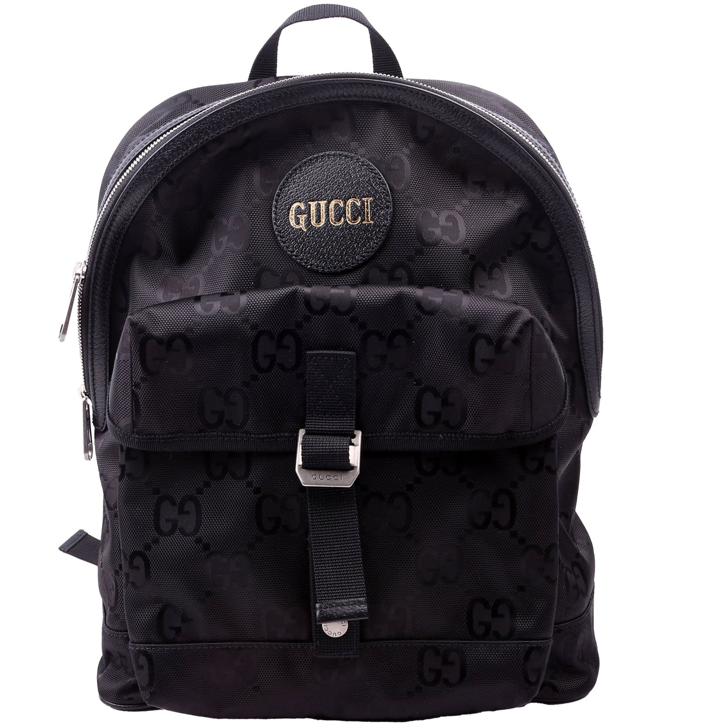 Gucci 644992 GG Nylon Off the Grid Backpack Black Bag