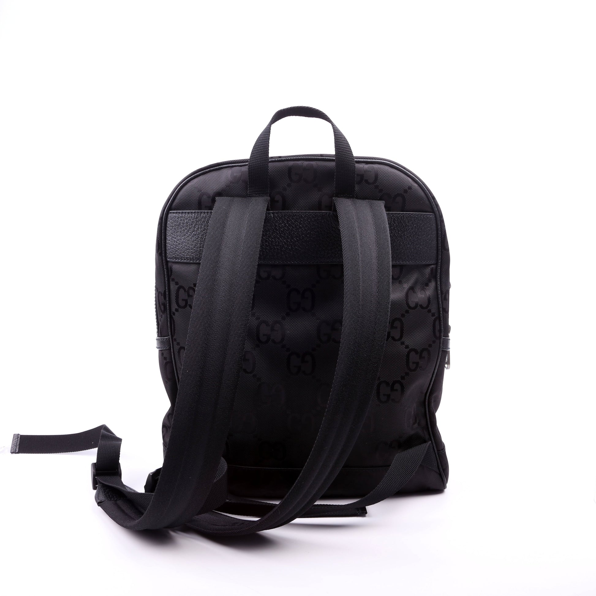 Gucci 644992 GG Nylon Off the Grid Backpack Black Bag