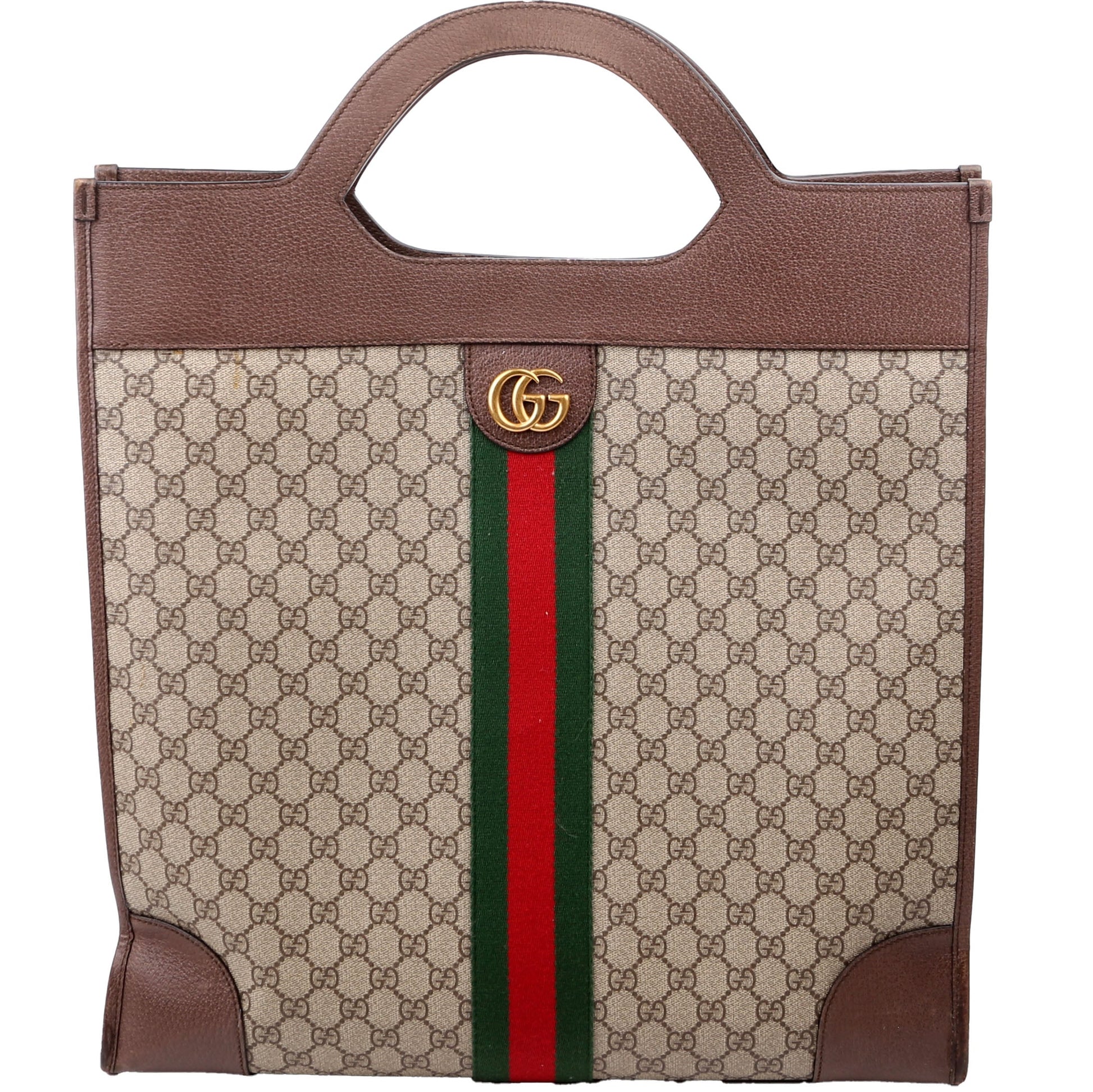 Gucci 547945 GG Ophidia Medium Top Handle Tote Bag