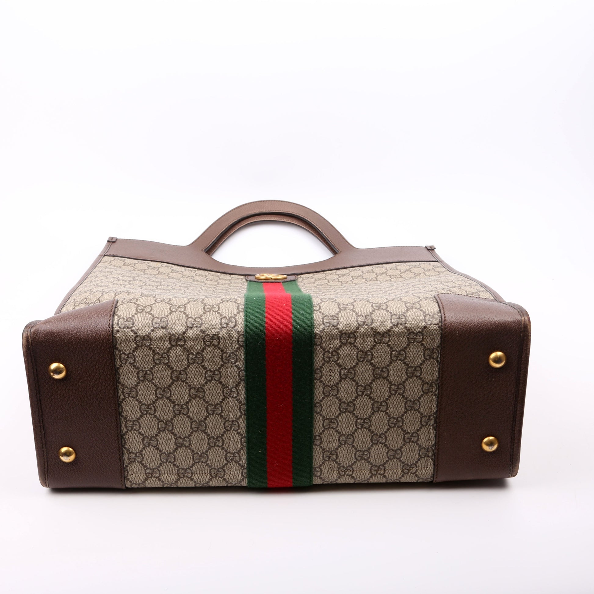 Gucci 547945 GG Ophidia Medium Top Handle Tote Bag