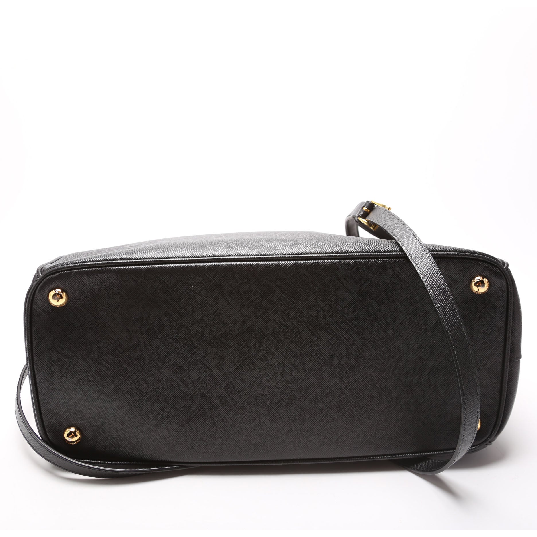 Prada Saffiano Galleria Large Black Bag - Style 2