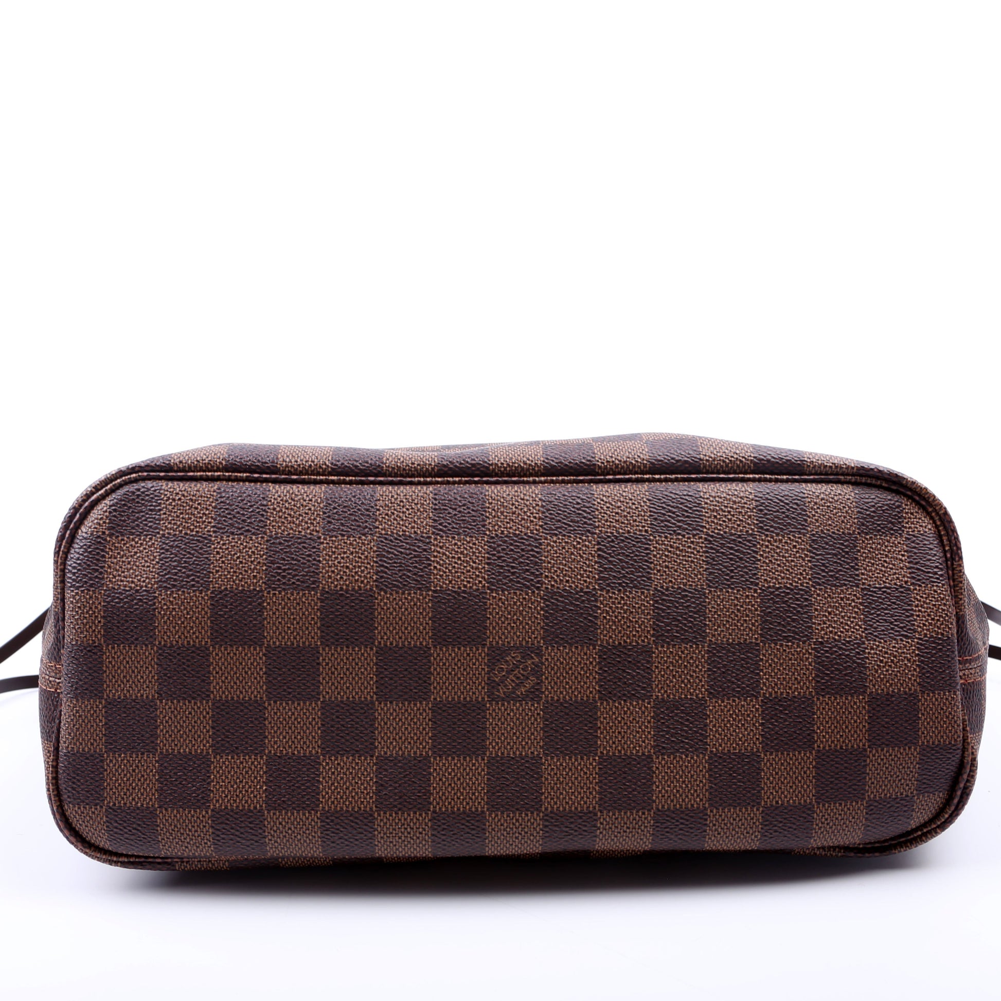 Louis Vuitton Neverfull With Wallet PM Damier Ebene Red