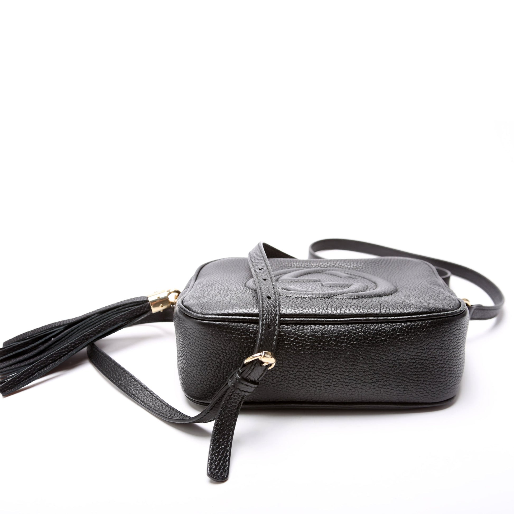 Gucci 308364 Soho Disco Crossbody Black Bag