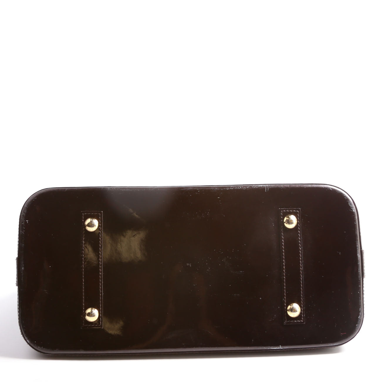 Louis Vuitton Alma GM Vernis Burgundy