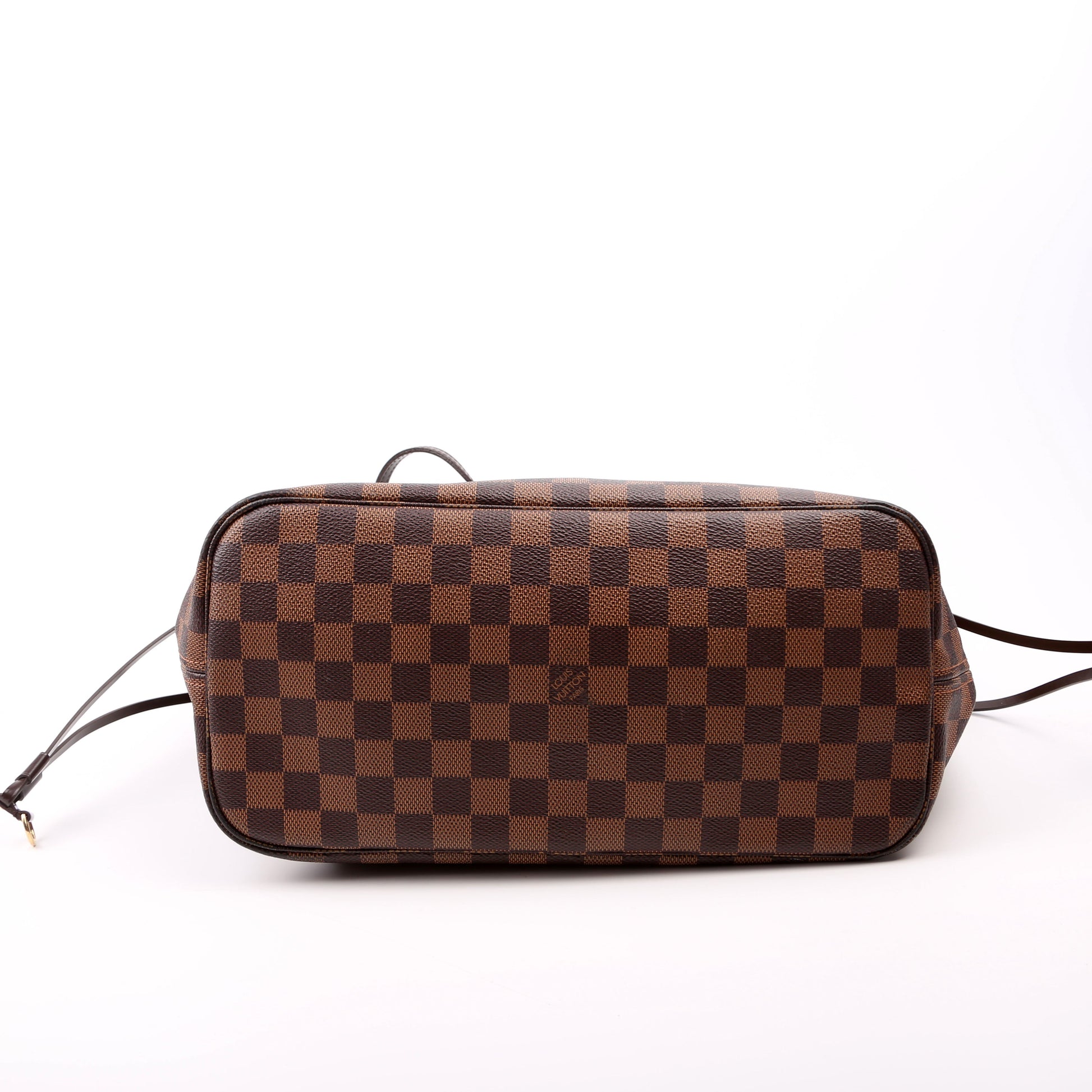 Louis Vuitton Neverfull With Wallet MM Damier Ebene