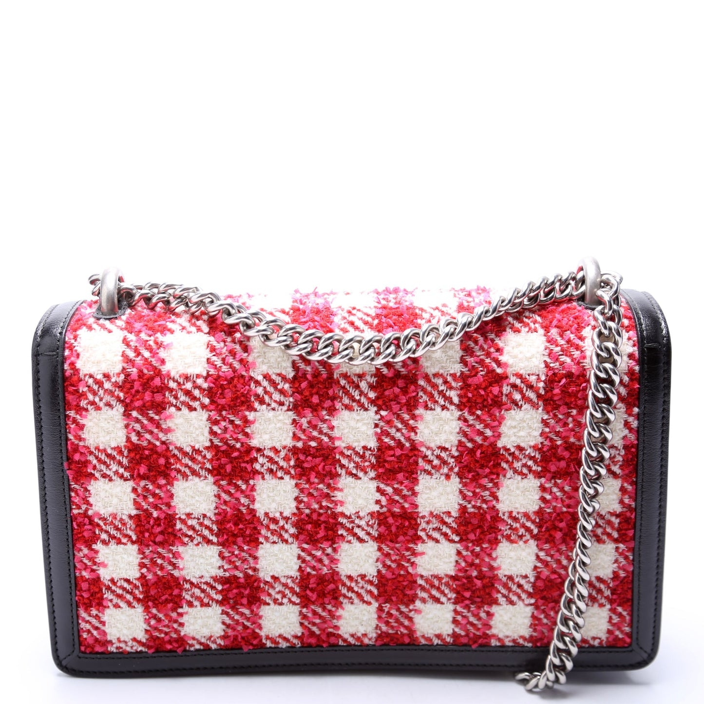 Gucci 400249 Dionysus Tweed Check Shoulder Small Bag