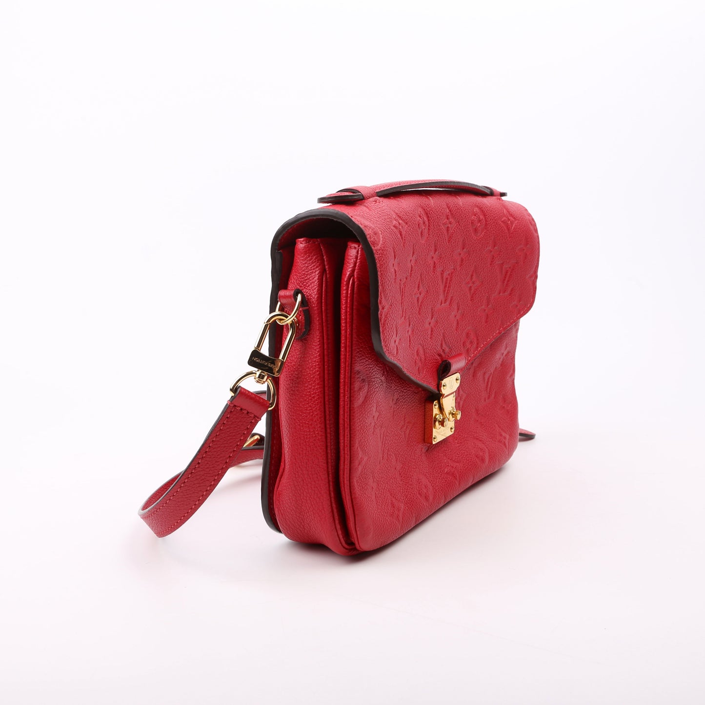 Louis Vuitton Pochette Metis Empreinte Red