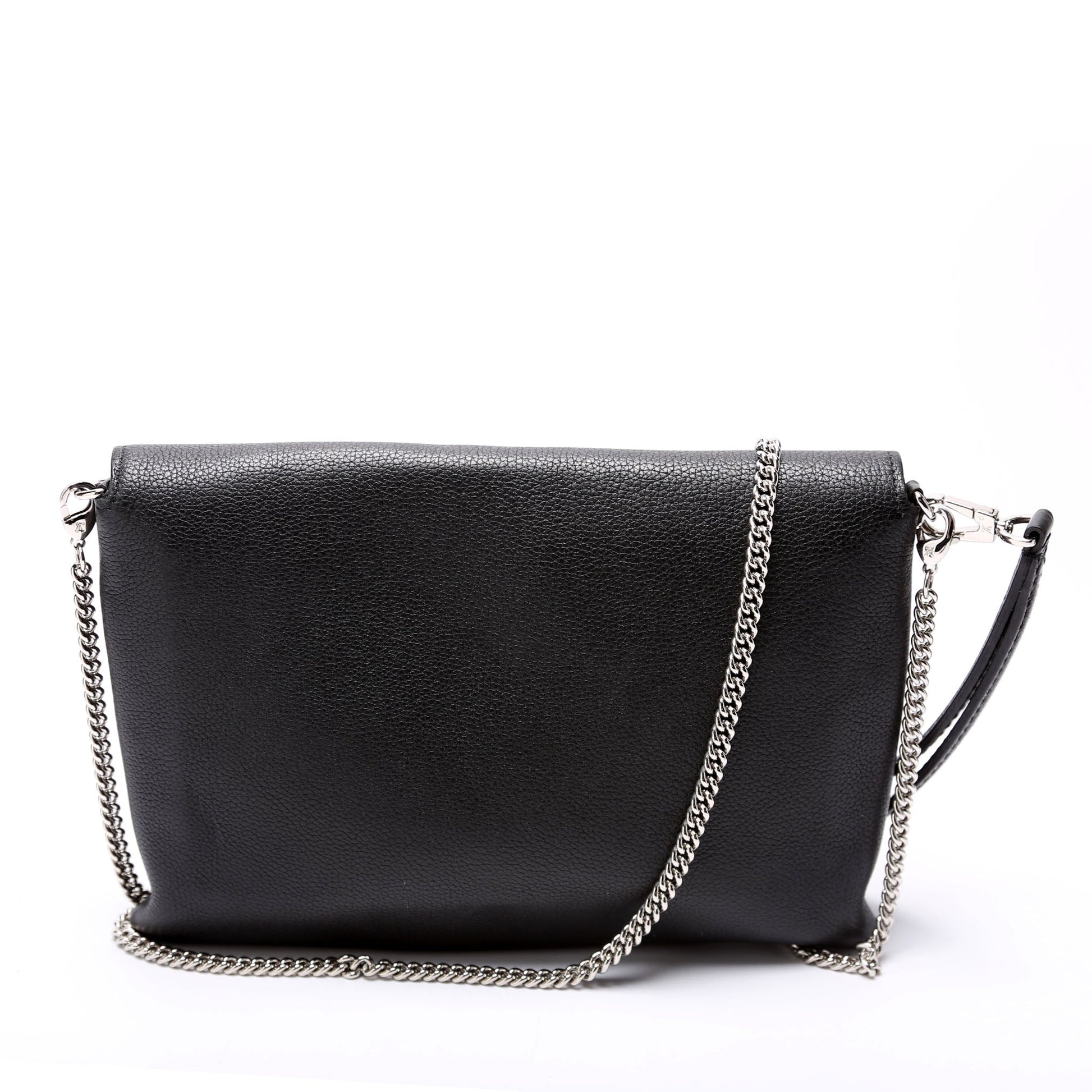  Louis Vuitton Mylockme Pochette Chain/Wrist Black