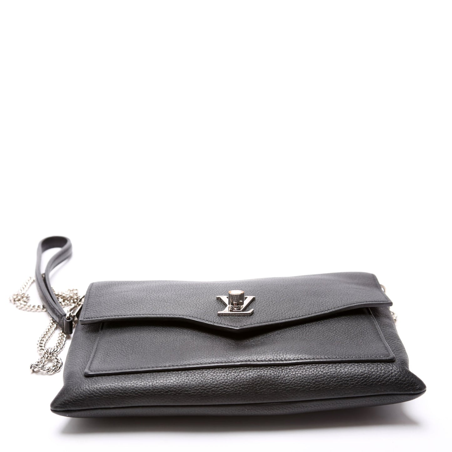  Louis Vuitton Mylockme Pochette Chain/Wrist Black