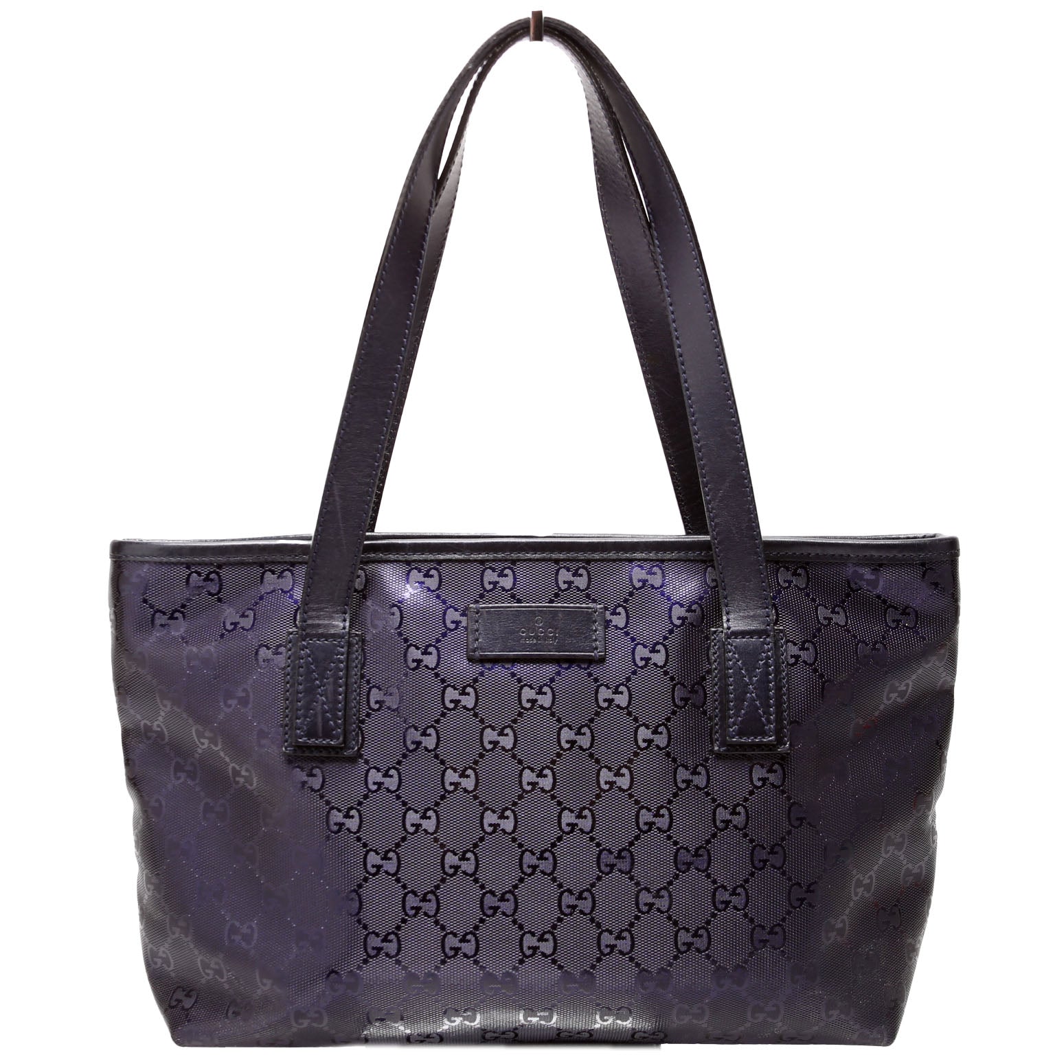 Gucci 211138 Imprime Joy Tote Small Purple Bag