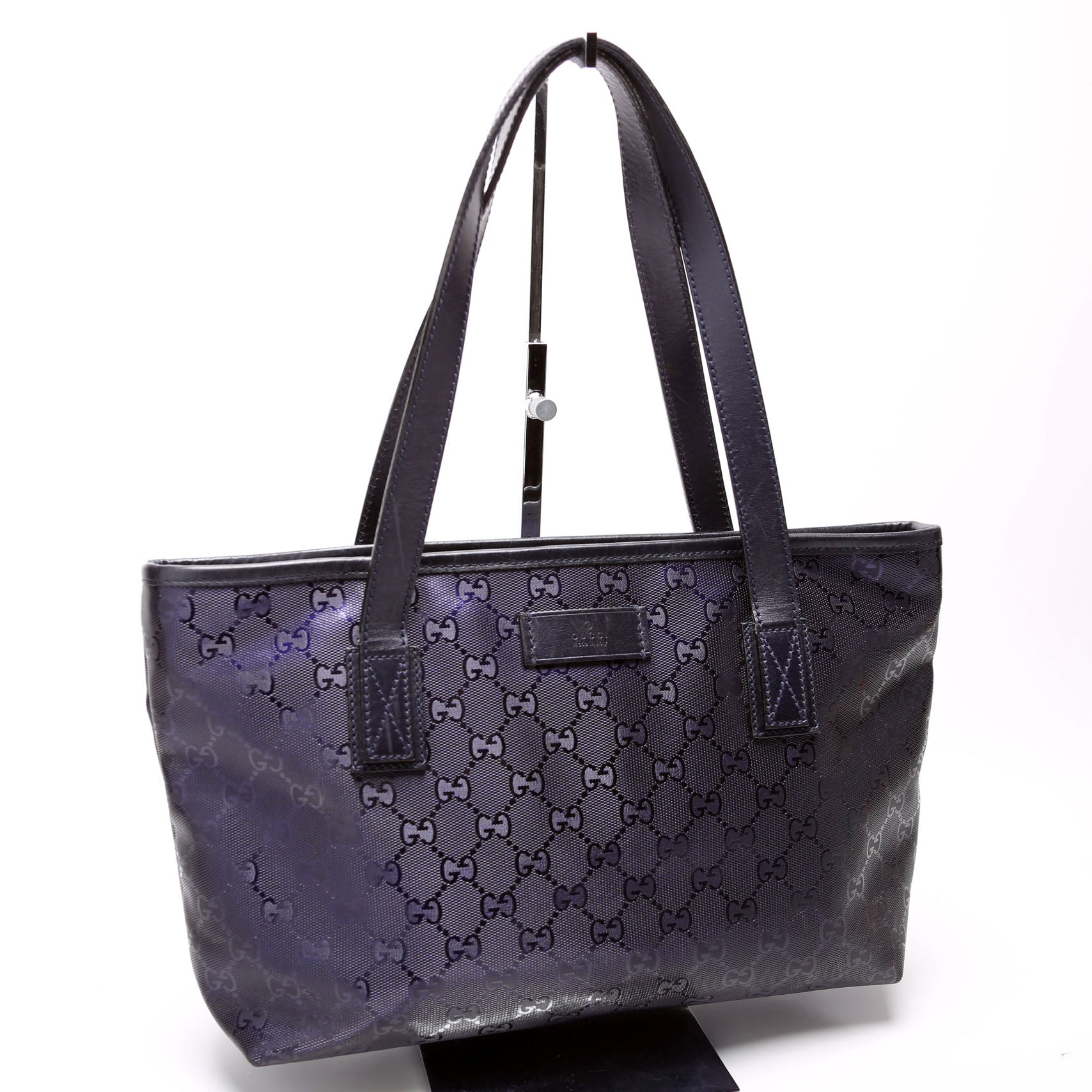 Gucci 211138 Imprime Joy Tote Small Purple Bag
