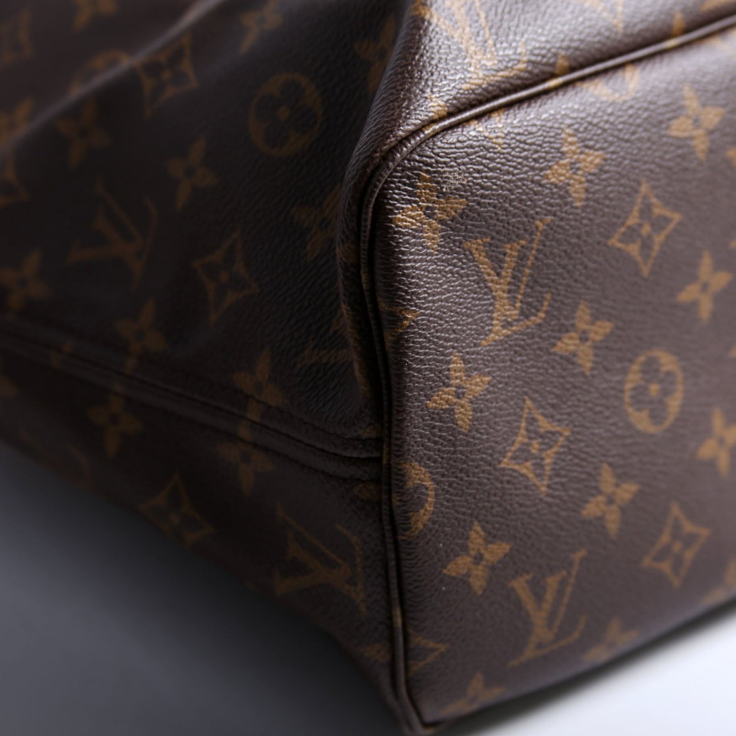 Louis Vuitton Neverfull With Wallet MM Monogram Brown/Berry
