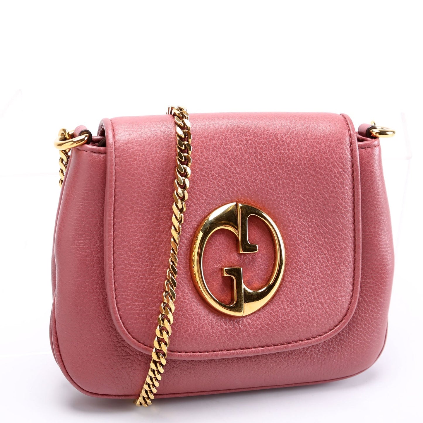 Gucci 251821 1973 Chain Small Pink Bag