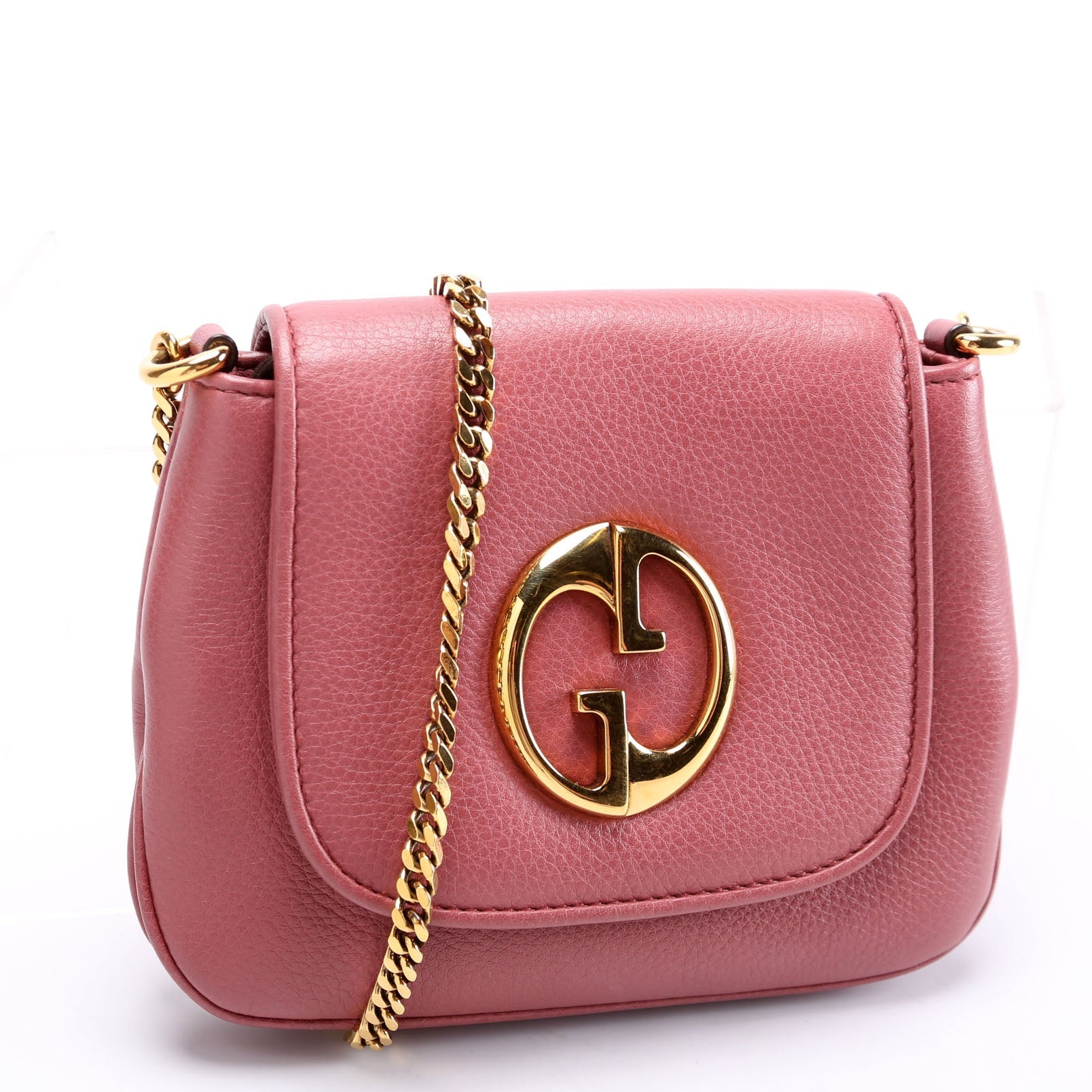 Gucci 251821 1973 Chain Small Pink Bag