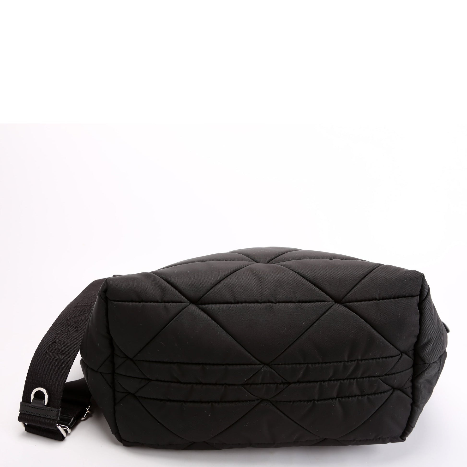 Prada 1BG436 Padded Re-Nylon Small Tote Black Bag