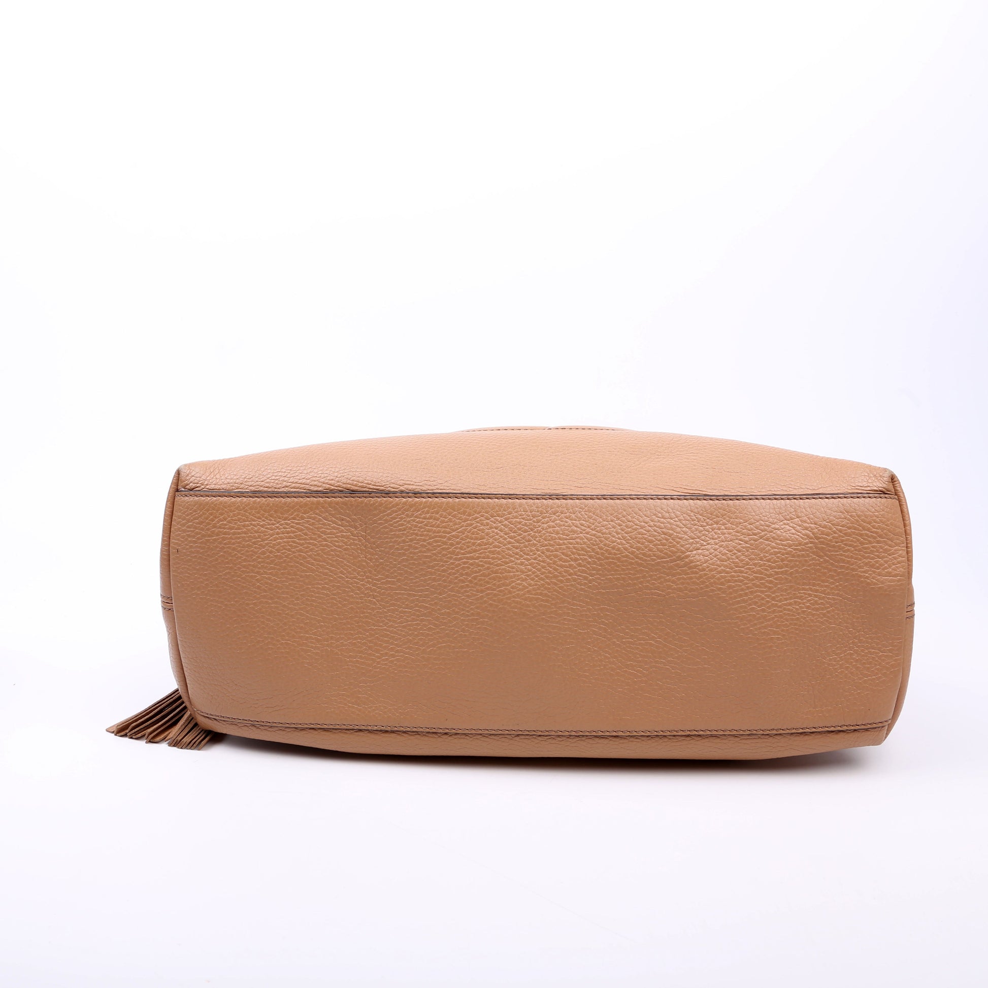 Gucci 536196 Soho Chain Tote Newer Tan Bag