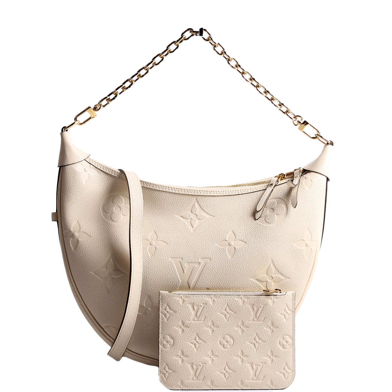 Louis Vuitton Loop Hobo Empreinte Cream