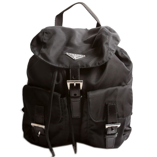 Prada Nylon Backpack Small Black Bag