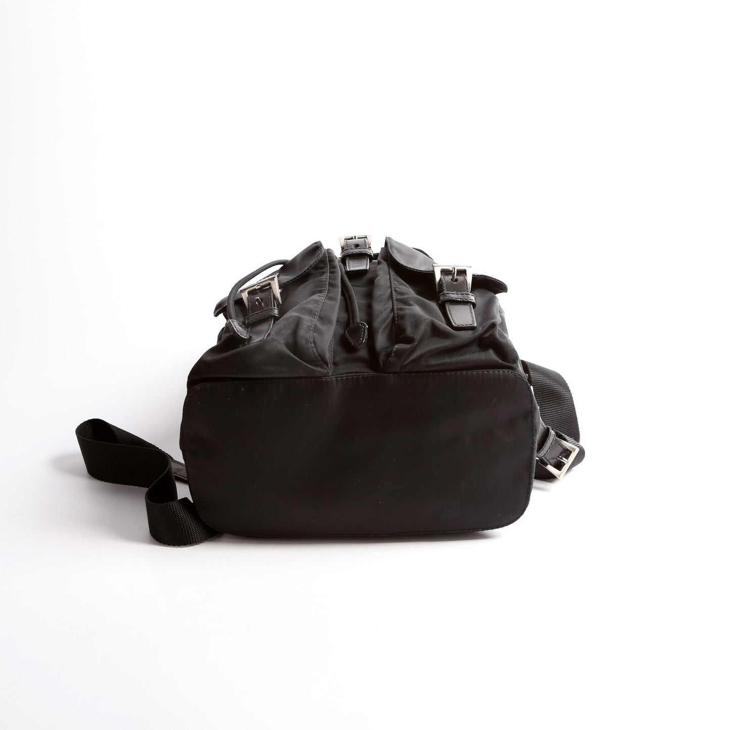 Prada Nylon Backpack Small Black Bag - Style 2