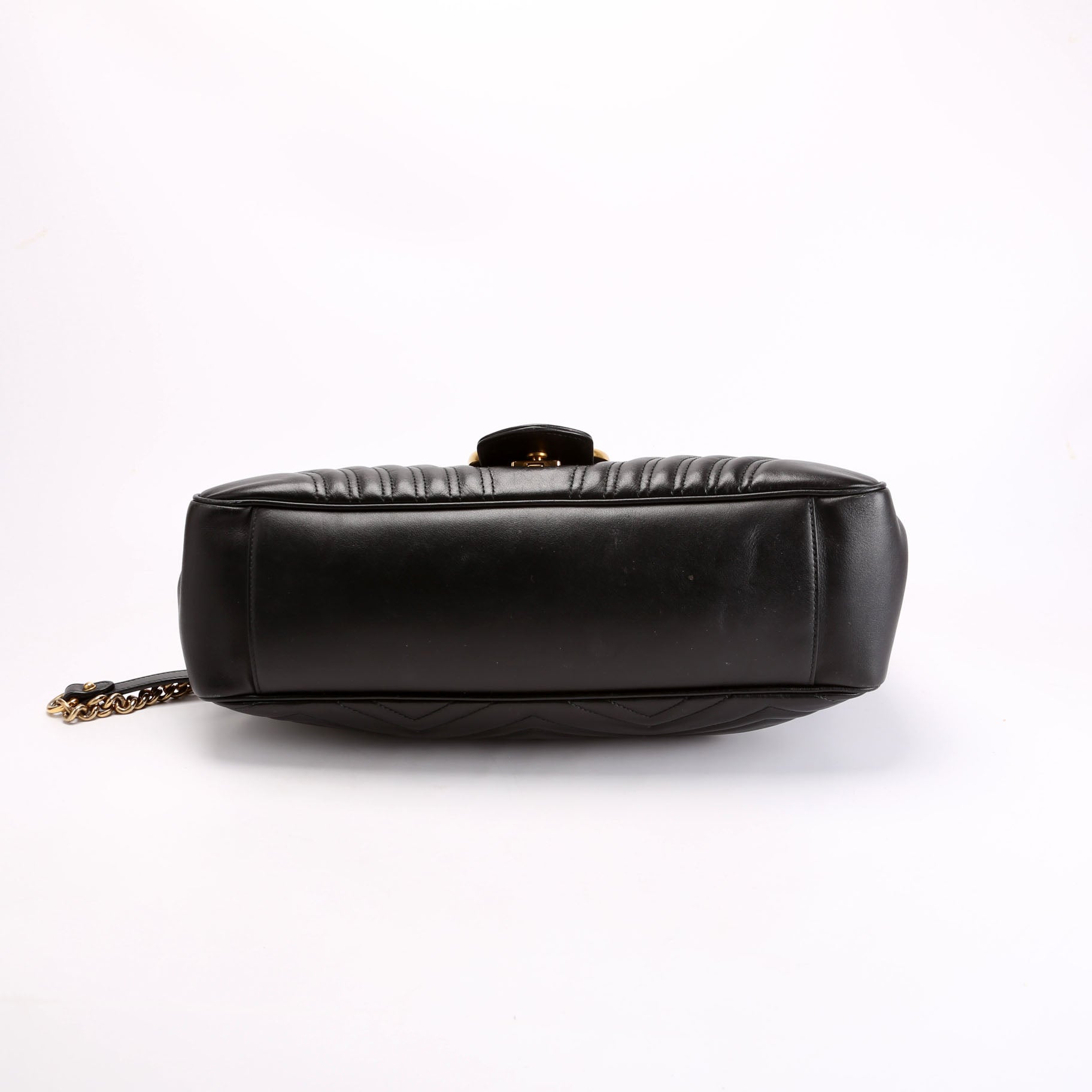 Gucci 498090 Marmont Large Black Bag