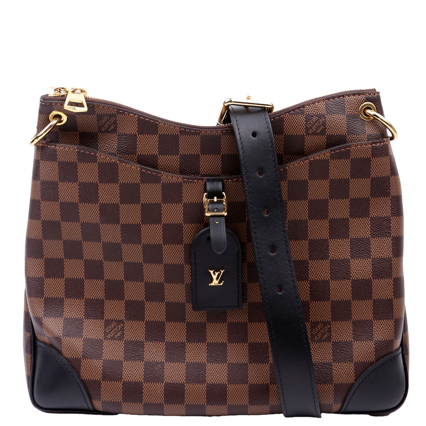 Louis Vuitton Odeon MM Damier Ebene New Model Black