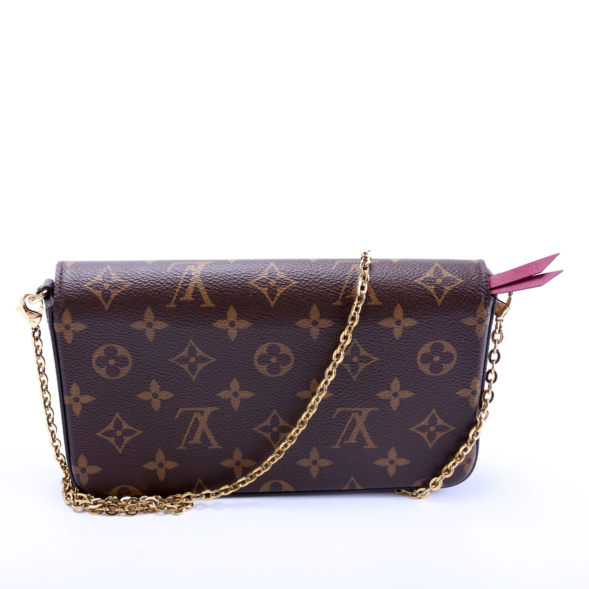 Louis Vuitton POchette Felicie Monogram Brown/Berry