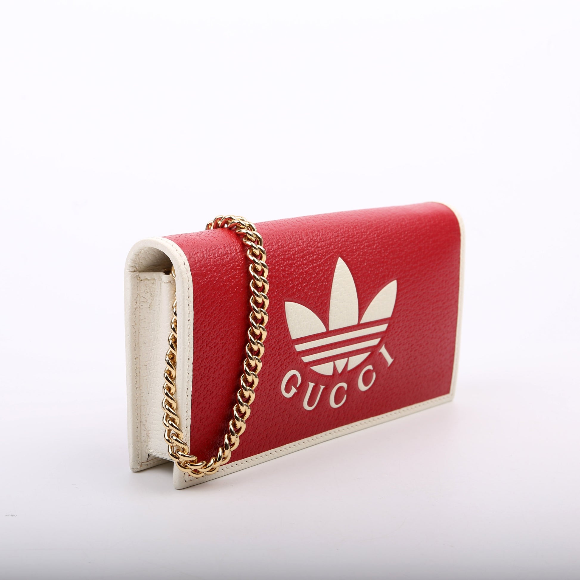 Gucci 621892 X Adidas WOC Calfskin Red Bag