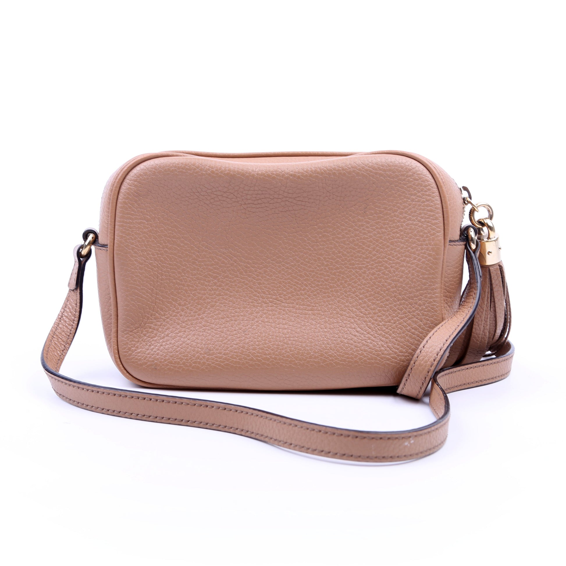 Gucci 308364 Soho Disco Crossbody Tan Bag