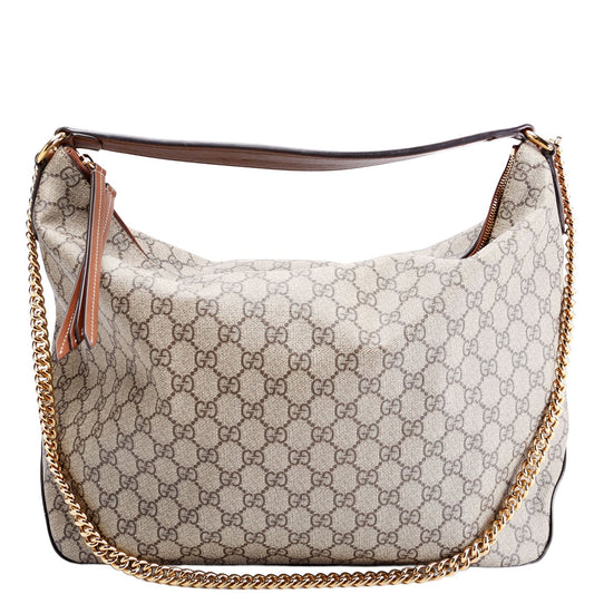 Gucci 477324 GG Supreme Hobo Bag
