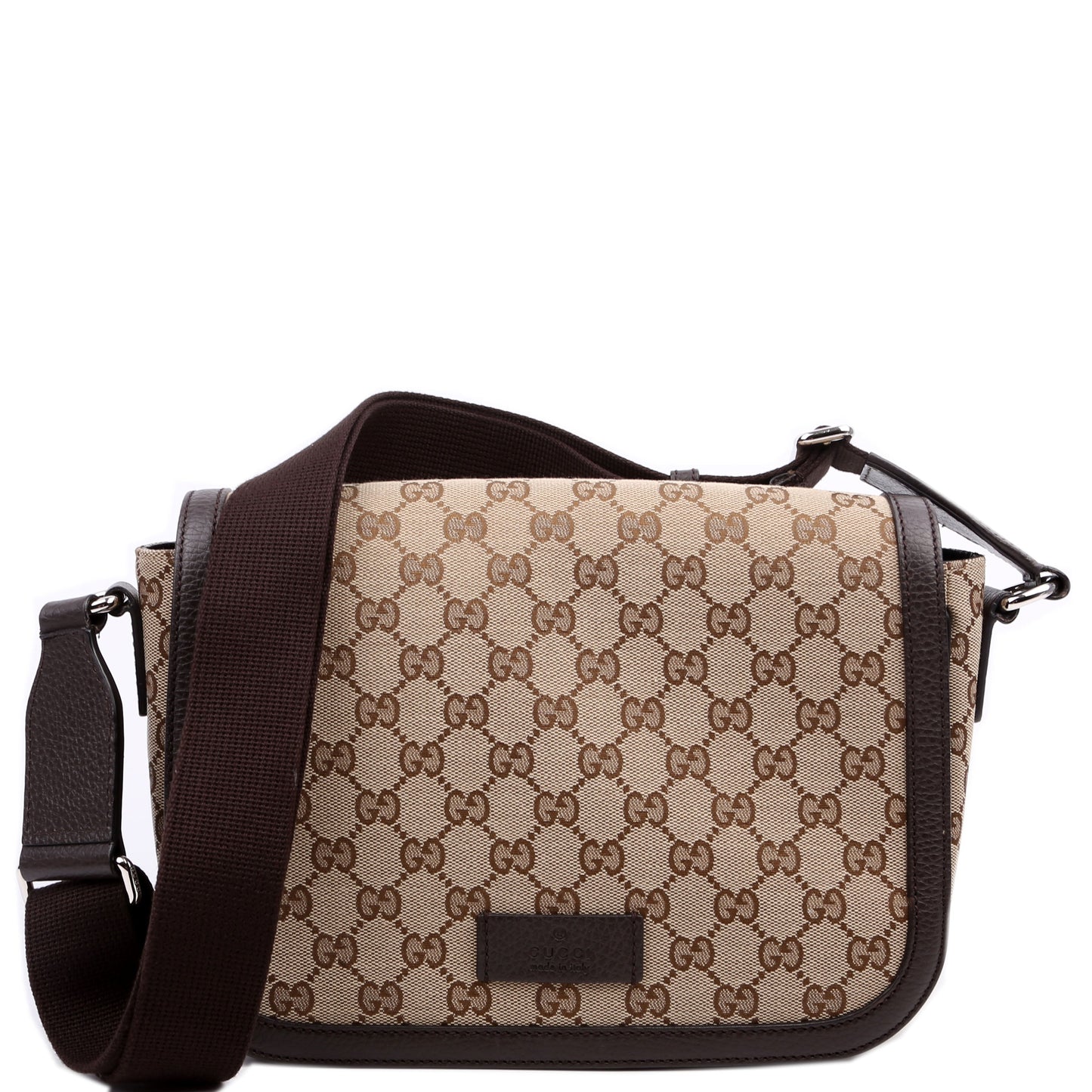 Gucci 449172 GG Canvas Messenger Bag
