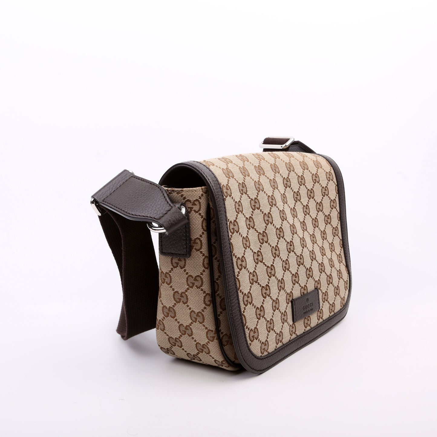 Gucci 449172 GG Canvas Messenger Bag