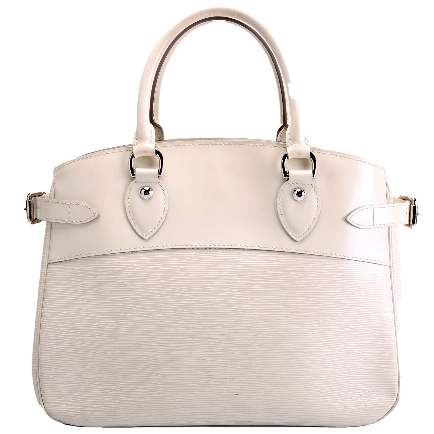 Louis Vuitton Passy PM Epi White