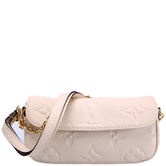 Louis Vuitton Ivy Wallet On Chain Empreinte Cream/Gold
