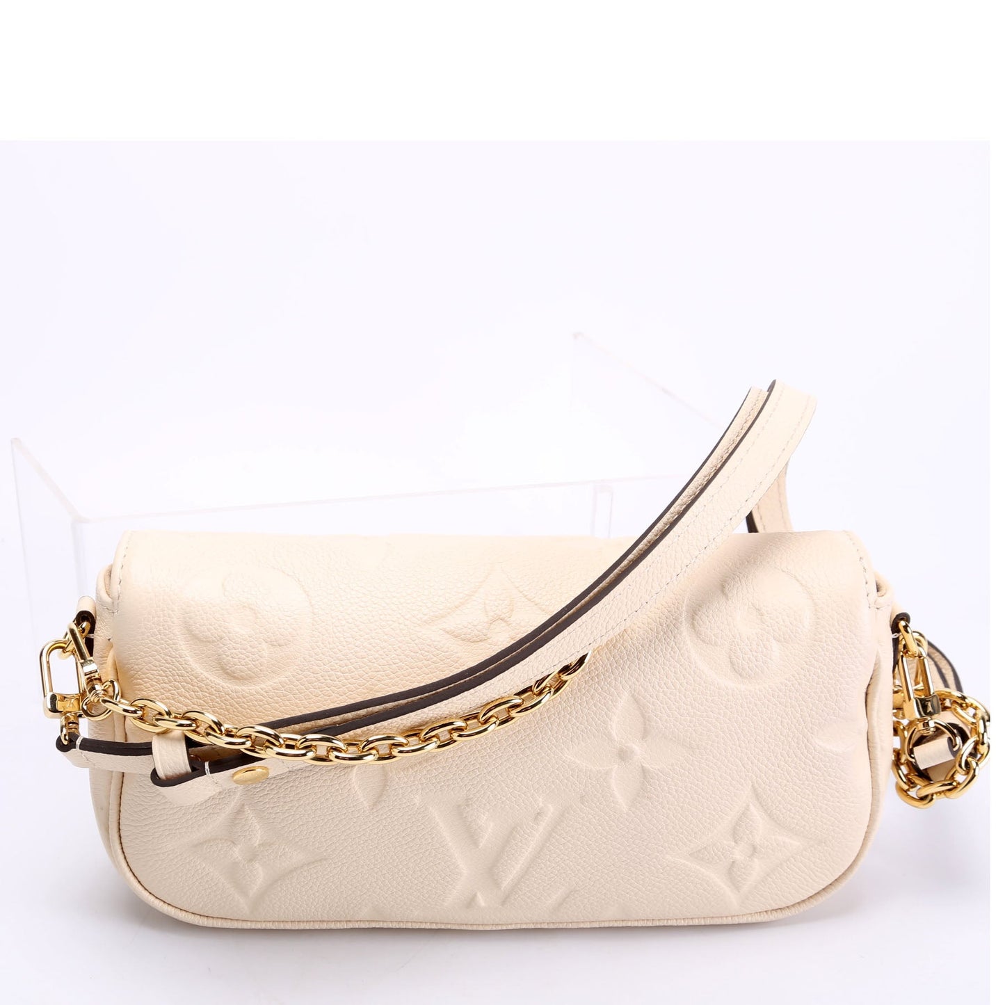 Louis Vuitton Ivy Wallet On Chain Empreinte Cream/Gold