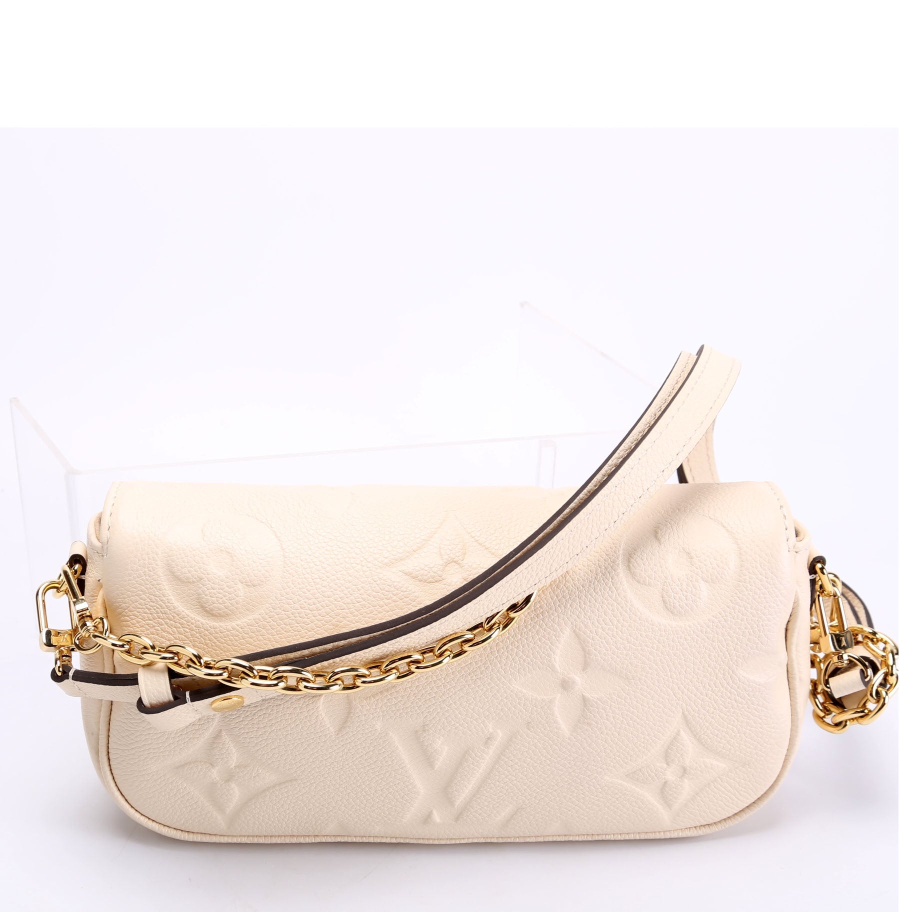 Louis Vuitton Ivy Wallet On Chain Empreinte Cream/Gold