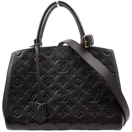Louis Vuitton Montaigne MM Empreinte Black