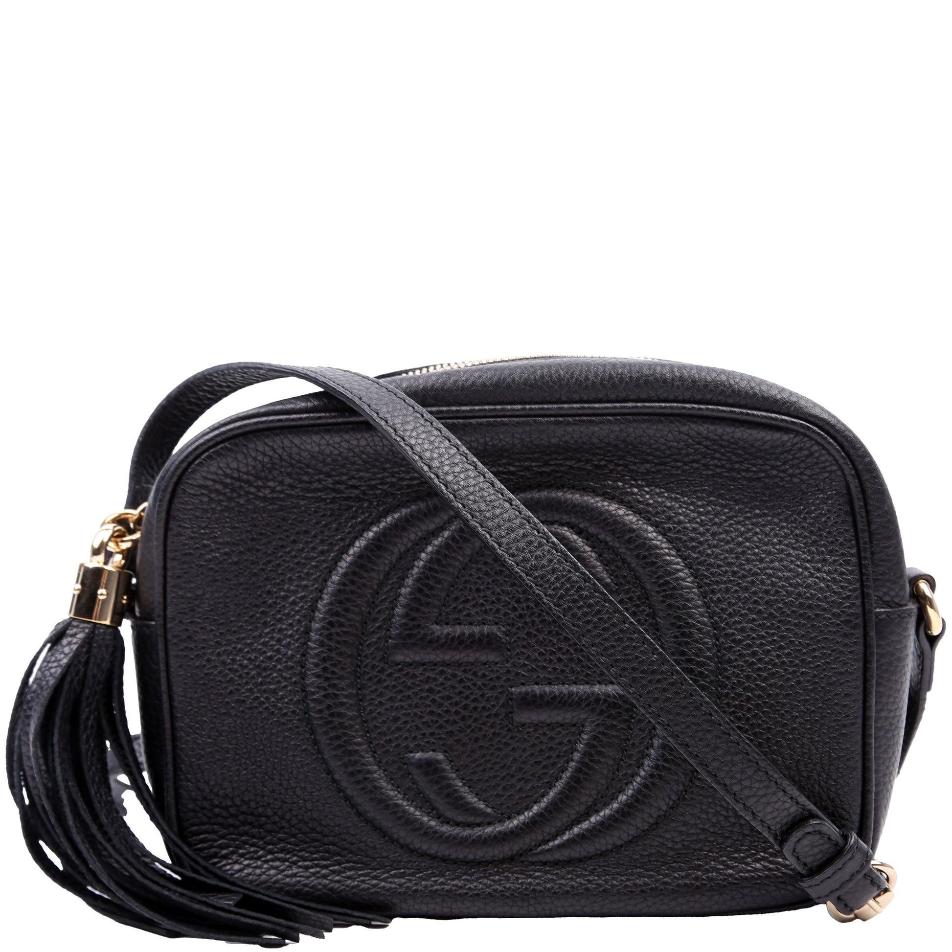 Gucci 308364 Soho Disco Crossbody Black Bag