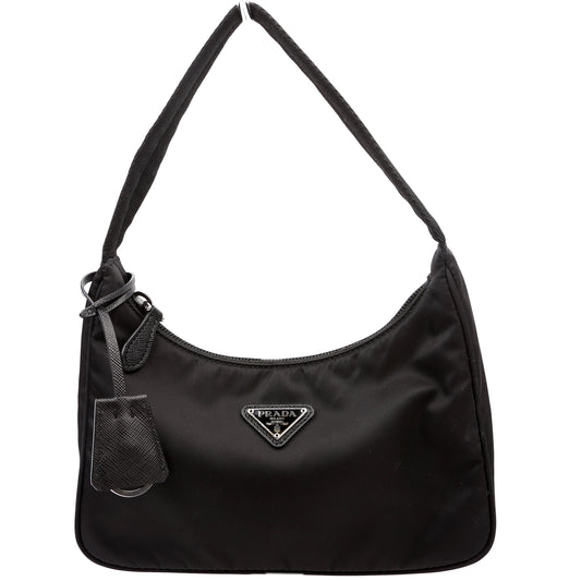 Prada 1NE515 Nylon Re-Edition 2000 Mini Black Bag