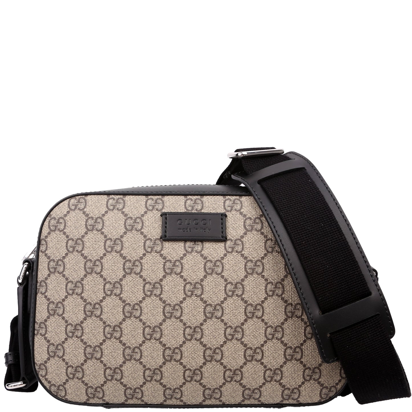 Gucci 779880 GG Canvas Camera Black Bag