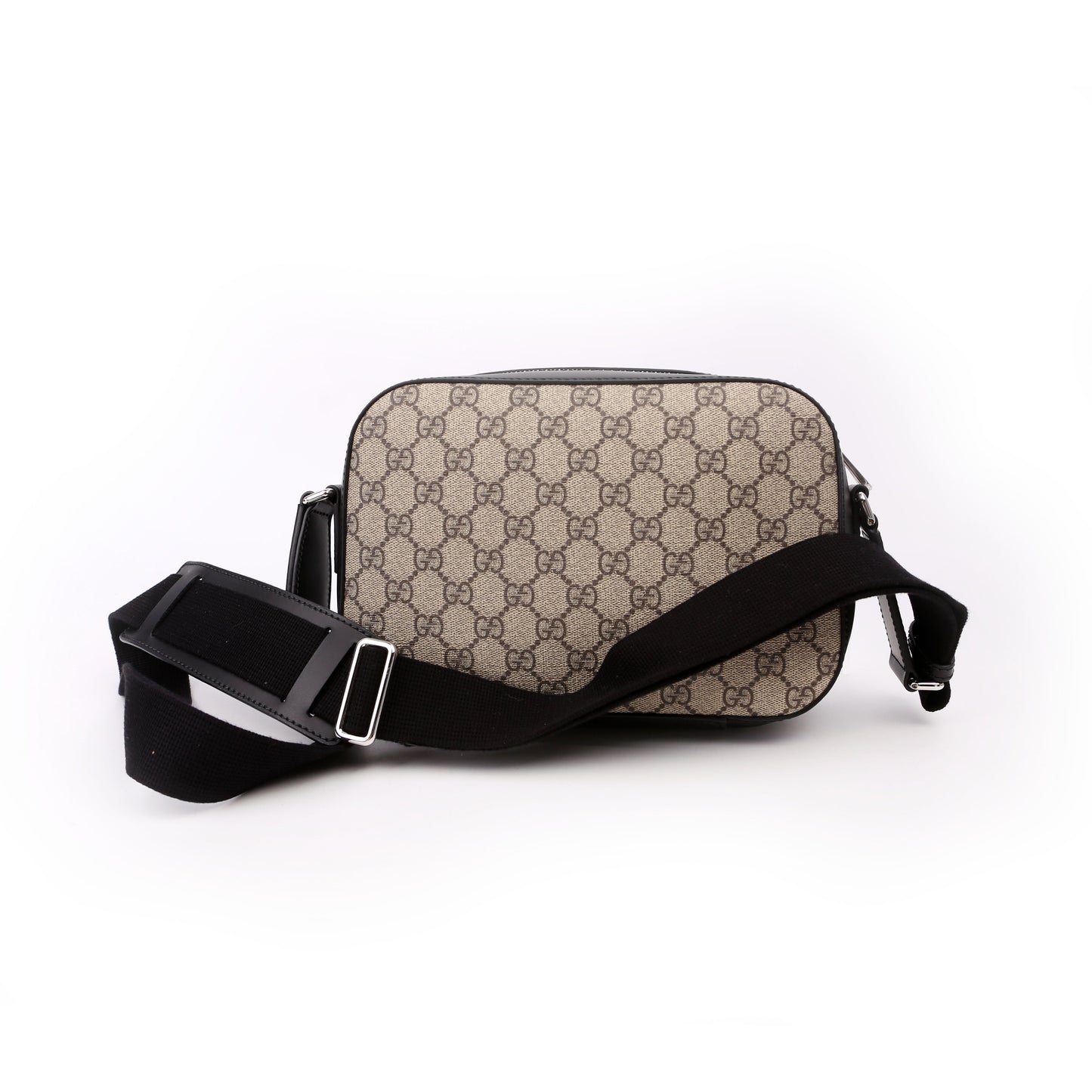 Gucci 779880 GG Canvas Camera Black Bag