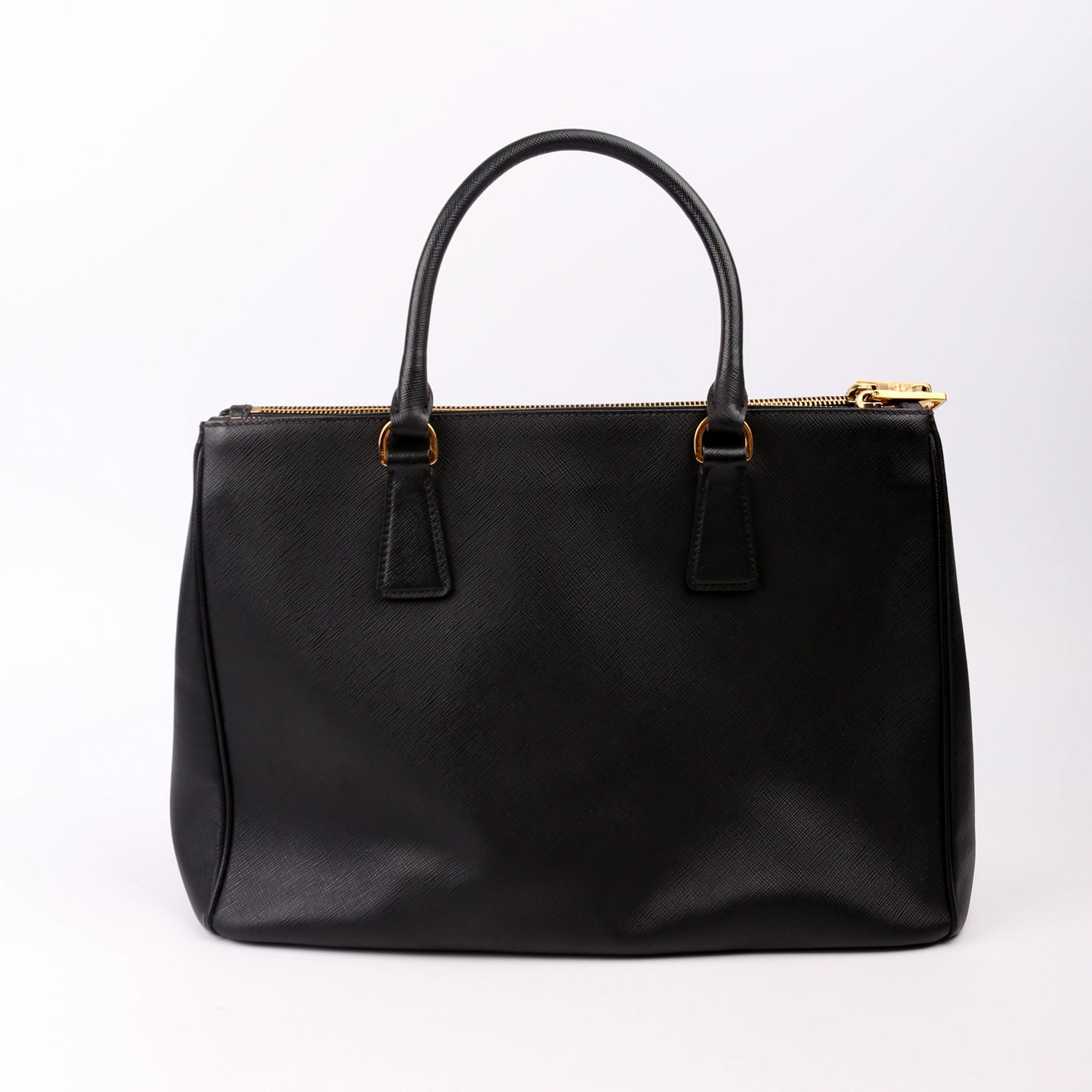 Prada Saffiano Galleria Medium Black Bag - Style 2