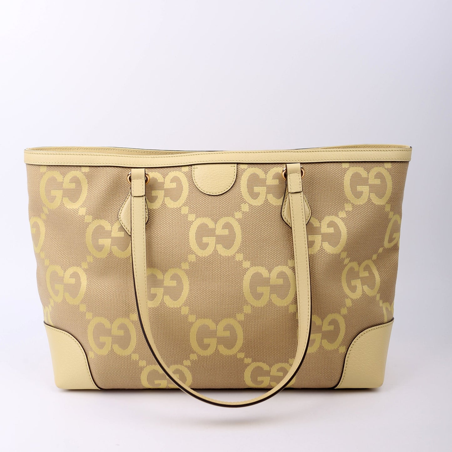Gucci 631685 Jumbo GG Ophidia Tote Yellow Bag